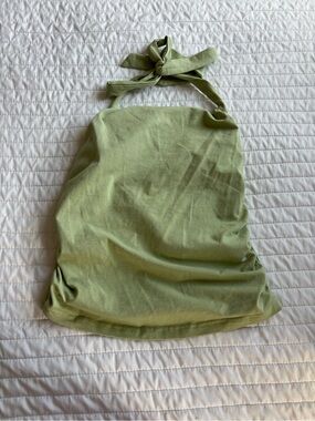 SHEIN Olive Green Halter Tank Top